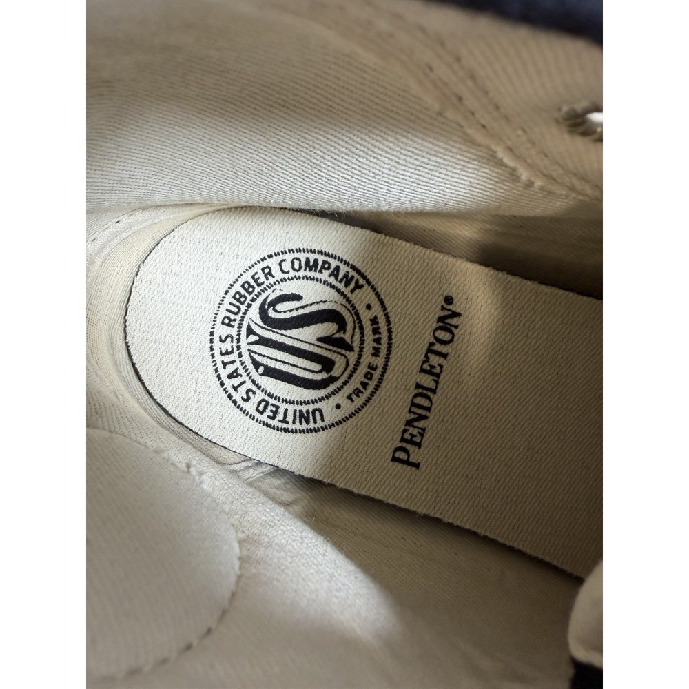 Pendleton Wool US Rubber Co. High Top Sneakers Southwest Jacquard Size 5 Womens - Picture 8 of 11